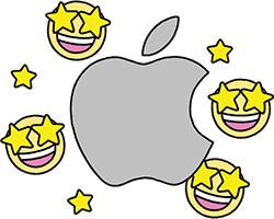 Apple Customer Service Logo