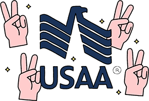 USAA Customer Service Logo